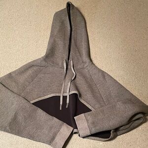 Nike Gray and Black Hoodie